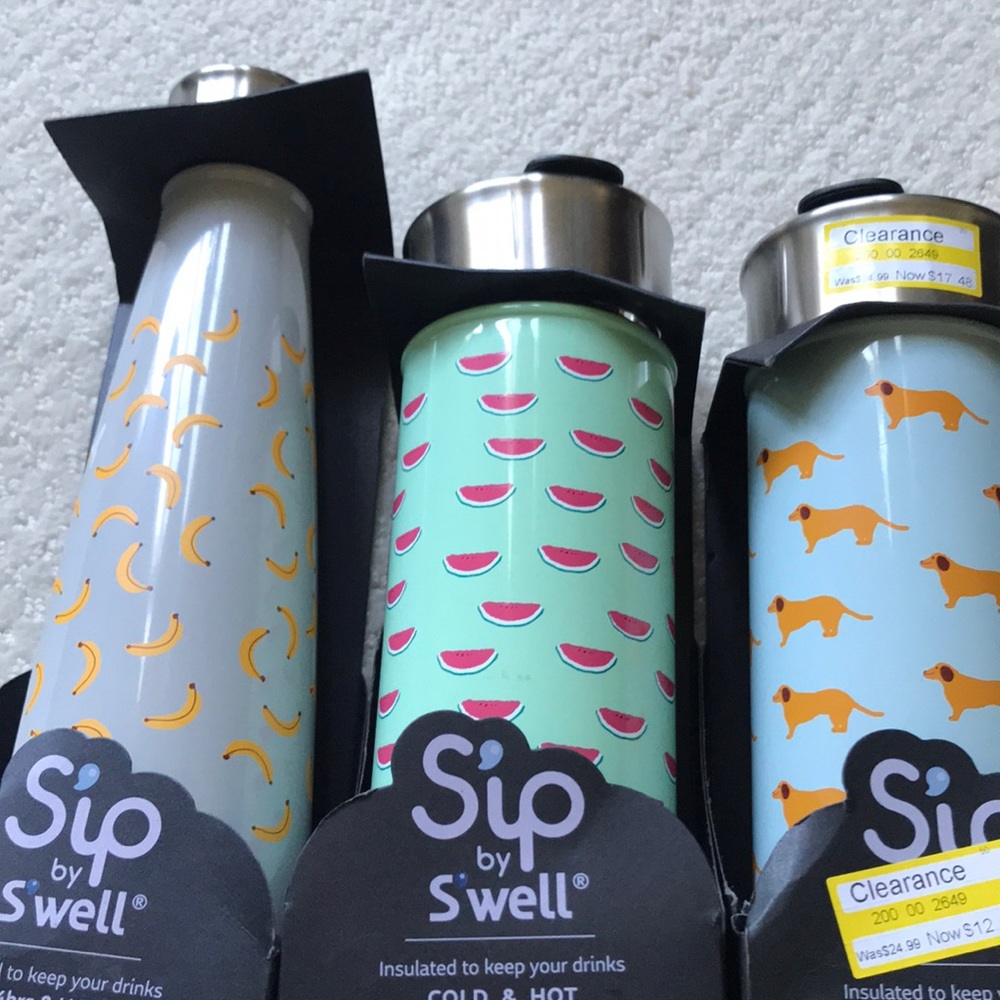 Water bottles
